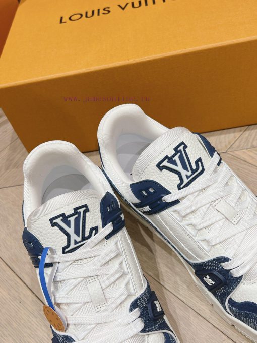A must-have for couplesPurchasing grade new color spot supply LV Trainer PVC sports shoes05oo1v27 - Image 7