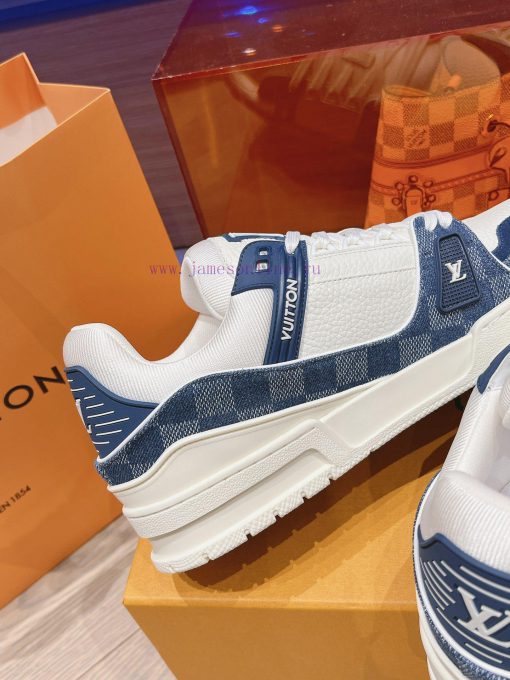 A must-have for couplesPurchasing grade new color spot supply LV Trainer PVC sports shoes05oo1v27 - Image 9