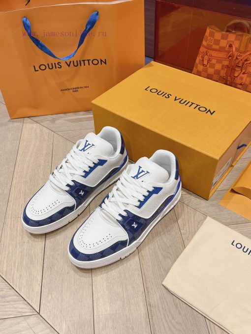 Men's styleLatest color Louis Vuitton Trainer Sneaker fashionable versatile low top casual bzljqz1dn - Image 3