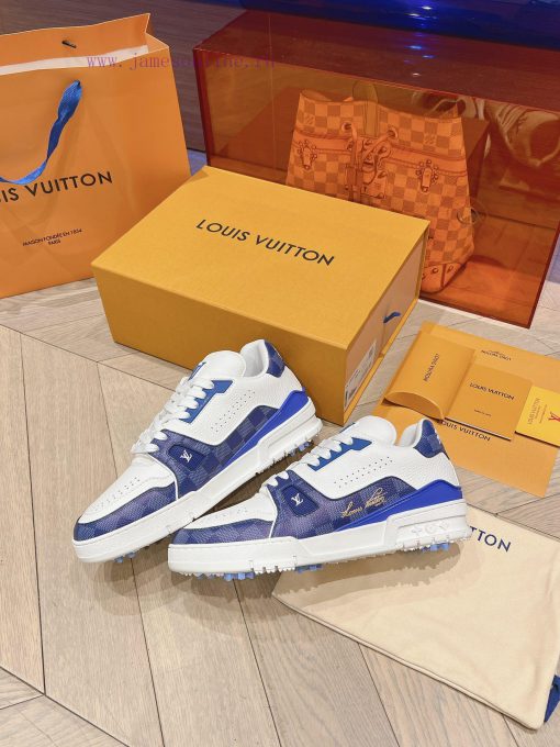 Men's styleLatest color Louis Vuitton Trainer Sneaker fashionable versatile low top casual bzljqz1dn - Image 5