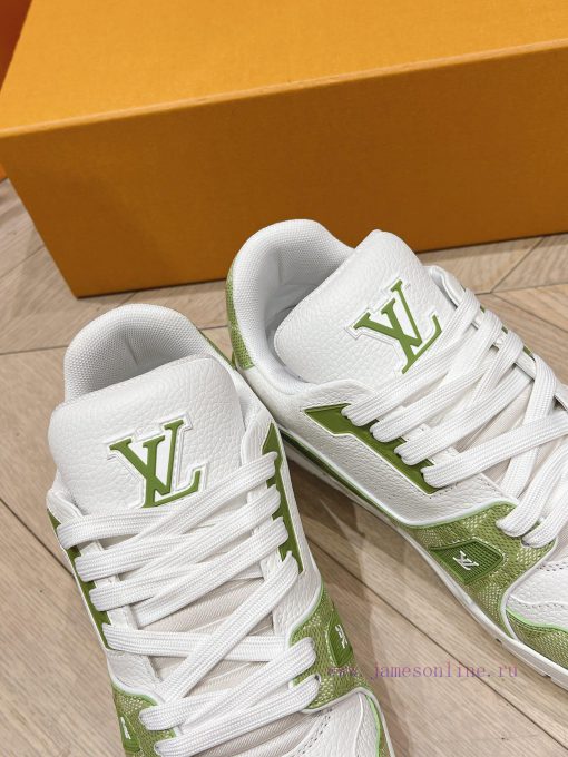 Men's styleLatest color Louis Vuitton Trainer Sneaker fashionable versatile low top casual bzxfdg5li - Image 7