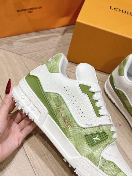 Men's styleLatest color Louis Vuitton Trainer Sneaker fashionable versatile low top casual bzxfdg5li - Image 9