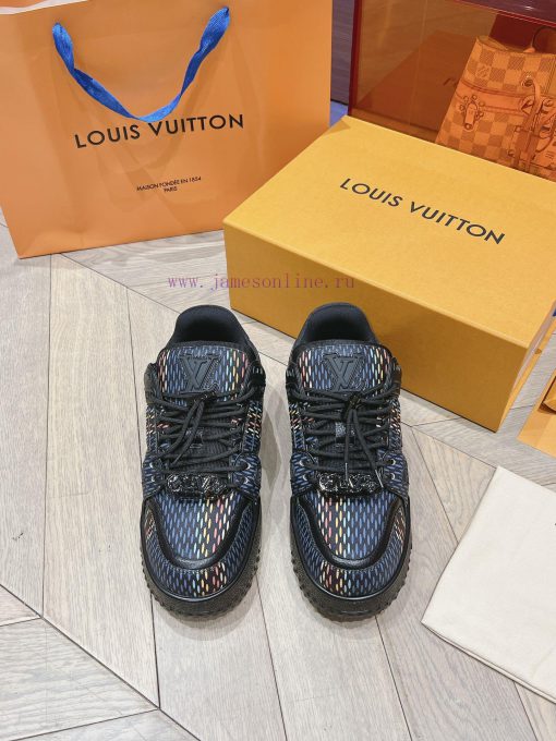 Purchasing levelLimited edition denim latest couple series new colorLouis Vuitton Trainer Sn404w5kqu - Image 2