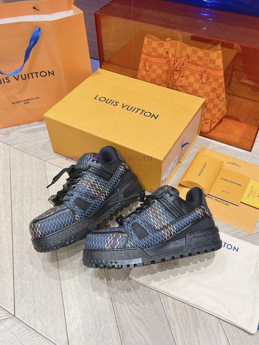 Purchasing levelLimited edition denim latest couple series new colorLouis Vuitton Trainer Sn404w5kqu - Image 5
