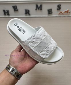GucciGucci/LV joint slippers are made of original fabric, which is lightweight and comfortabsmaacefe