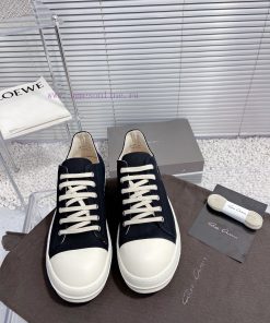Rick Owens Owens 24ss new couple style retro board shoes dark casual sports shoesThe originadmsww13i