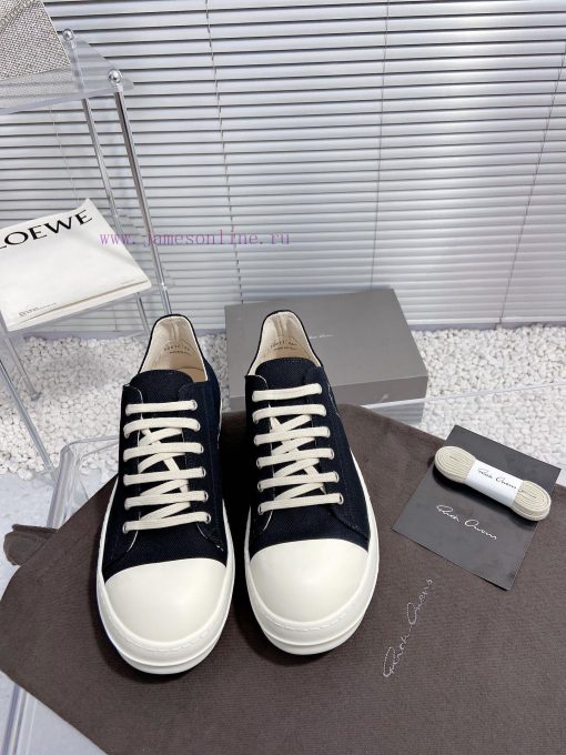Rick Owens Owens 24ss new couple style retro board shoes dark casual sports shoesThe originadmsww13i