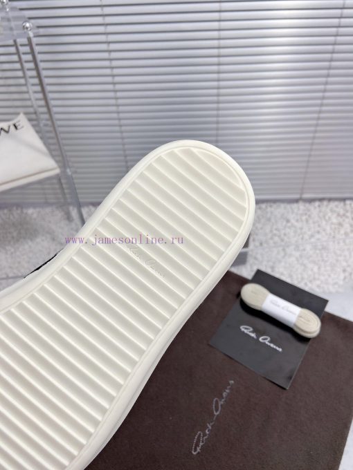 Rick Owens Owens 24ss new couple style retro board shoes dark casual sports shoesThe originadmsww13i - Image 10