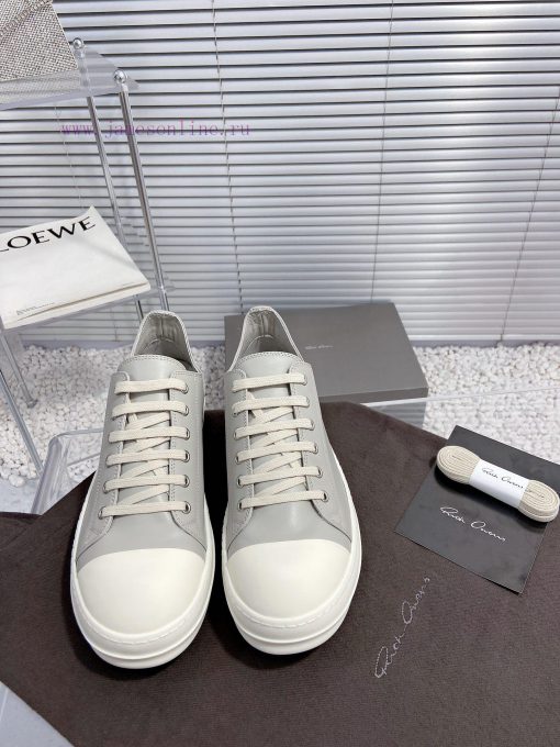 Rick Owens Owens 24ss new couple style retro board shoes dark casual sports shoesThe origina8w1f2kcu