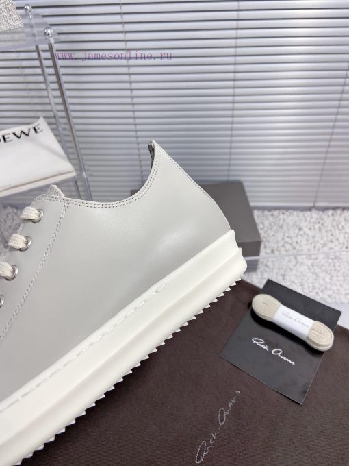 Rick Owens Owens 24ss new couple style retro board shoes dark casual sports shoesThe origina8w1f2kcu - Image 9
