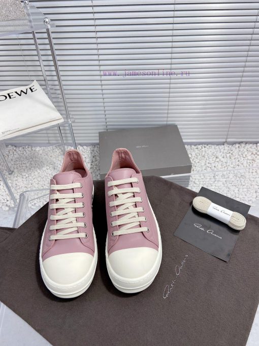 Rick Owens Owens 24ss new couple style retro board shoes dark casual sports shoesThe originaenarm5e9 - Image 2