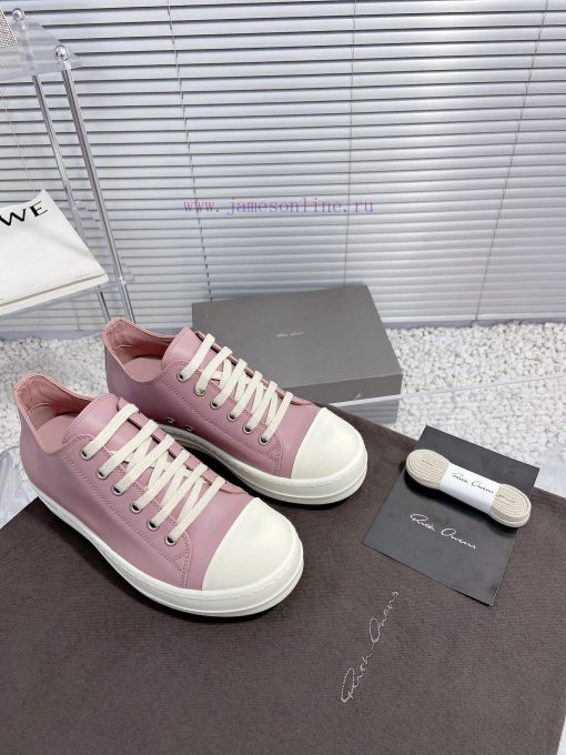 Rick Owens Owens 24ss new couple style retro board shoes dark casual sports shoesThe originaenarm5e9 - Image 4