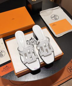 New HERMES Hermes, 2024 Thick Heel Series Hollow H-Trailer, Super High Altitude Edition Repraak1po9h