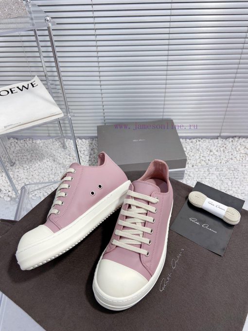 Rick Owens Owens 24ss new couple style retro board shoes dark casual sports shoesThe originaenarm5e9 - Image 7