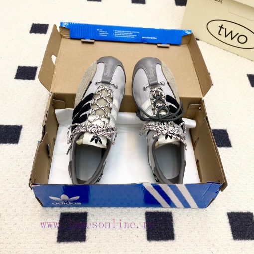 Adidas x Song For The MuteCo branded Adidas clover casual board shoesThe joint design featurujuge4jm - Image 9