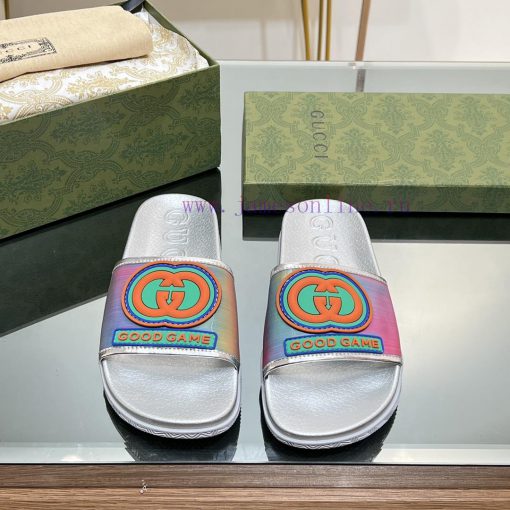 2024 GucciGucci unisex couple slippers jelly sandalsOne to one replication, all materials an4wkqjlj2 - Image 2