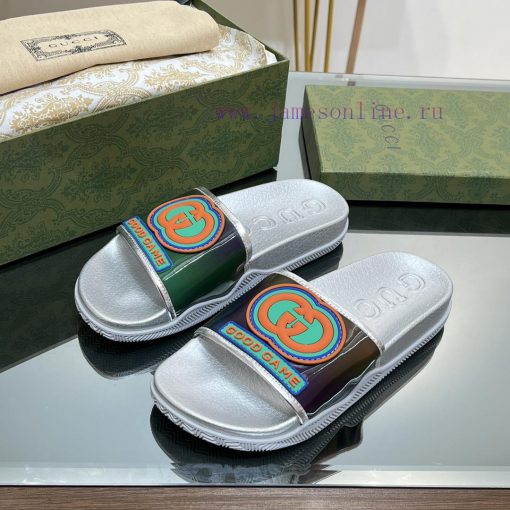 2024 GucciGucci unisex couple slippers jelly sandalsIn this edition series, the acronym of bhh1do4pw - Image 3