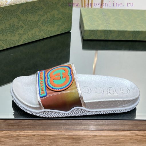 2024 GucciGucci unisex couple slippers jelly sandalsIn this edition series, the acronym of bhh1do4pw - Image 7