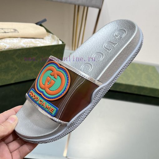 2024 GucciGucci unisex couple slippers jelly sandalsIn this edition series, the acronym of bhh1do4pw - Image 10