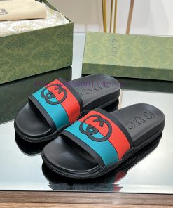 2024 GucciGucci unisex couple slippers jelly sandalsIn this edition series, the acronym of bbiqp7z40