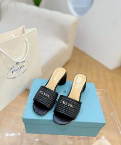 PRADA Prada 24 𝐬𝐬Fashion style early spring new letter high-heeled sandals series 〰◽ Two typ0pfnzpel