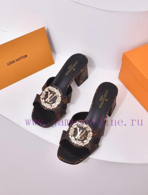 LV sandals have been shipped with rose/rose official website and updated with LV special old3dohstot - Image 5