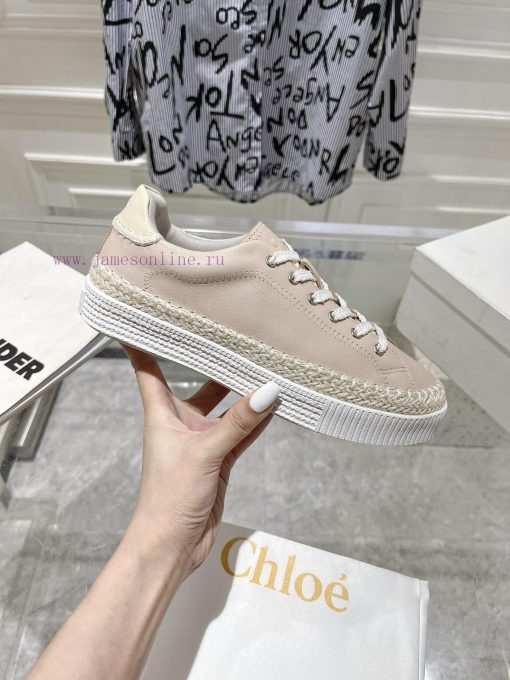 Chloe 24 New Hemp Edge Sports ShoesImported hemp rope edge hand sewn on the feet is super liry9vnkhh - Image 6