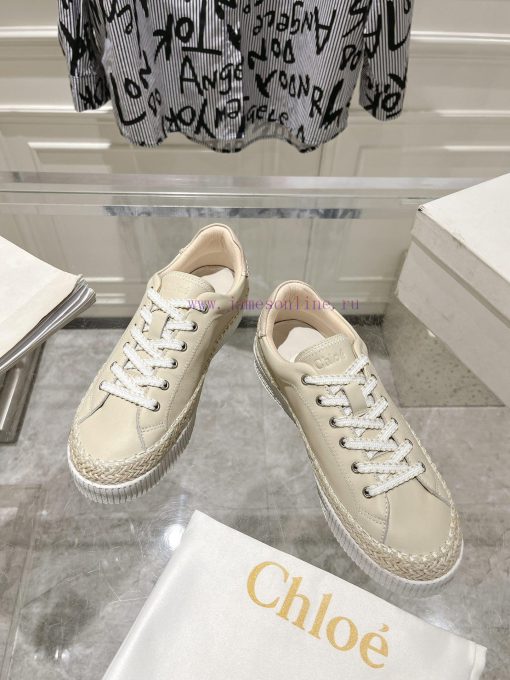 Chloe 24 New Hemp Edge Sports ShoesImported hemp rope edge hand sewn on the feet is super li0nj77gxp - Image 3