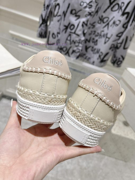 Chloe 24 New Hemp Edge Sports ShoesImported hemp rope edge hand sewn on the feet is super li0nj77gxp - Image 8