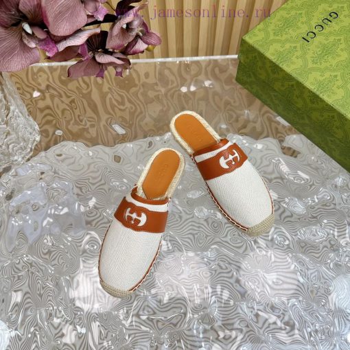 Gucci24Ss synchronously updates spring and summer new Gucci popular fisherman half trailer/s2buwczff - Image 8