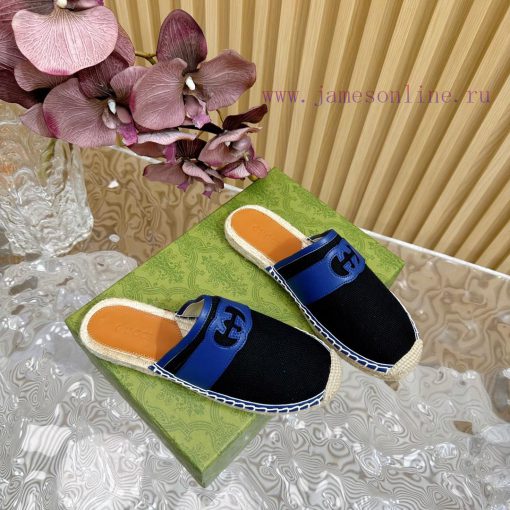 Gucci24Ss synchronously updates spring and summer new Gucci popular fisherman half trailer/sgtuw1sfu - Image 2