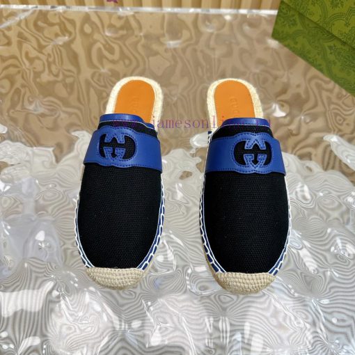 Gucci24Ss synchronously updates spring and summer new Gucci popular fisherman half trailer/sgtuw1sfu - Image 6