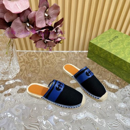 Gucci24Ss synchronously updates spring and summer new Gucci popular fisherman half trailer/sgtuw1sfu - Image 8