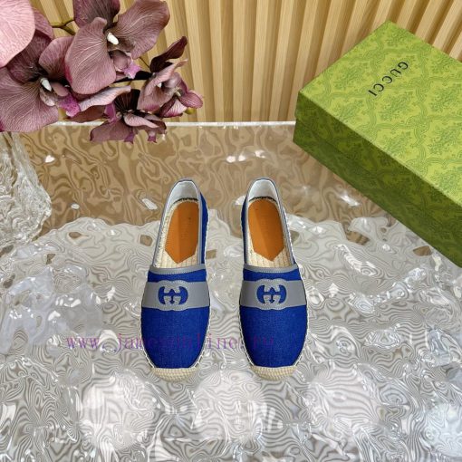 Gucci24Ss synchronously updates spring and summer new Gucci popular fisherman half trailer/st2lu7h6n - Image 5