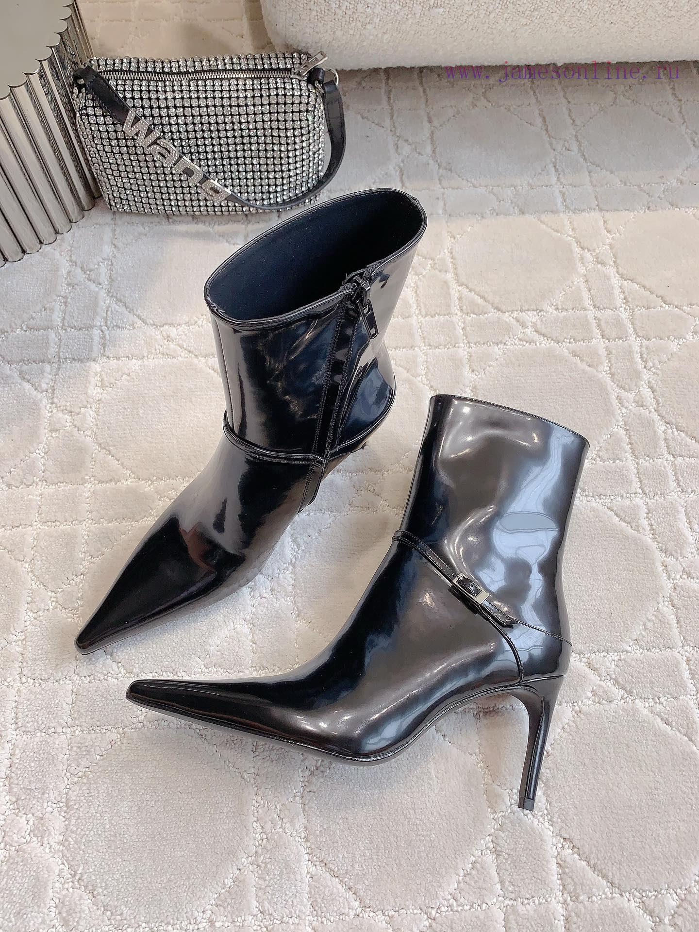 YSL's new high-heeled short boots were originally purchased and developed as a versatile sli7mwf3i3u - Image 6