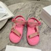 Classic upgrade with 2024 new color scheme Dior classic Velcro sandals and slippers series oao362z34