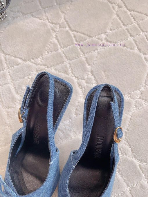 JACQUEMU * new pointed back empty high heels, beautiful and charming high heels for young lavcpvizai - Image 8
