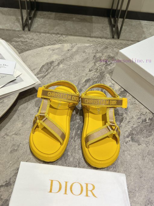 Classic upgrade with 2024 new color scheme Dior classic Velcro sandals and slippers series of5lcg88u