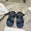Classic upgrade with 2024 new color scheme Dior classic Velcro sandals and slippers series onn9zswdv