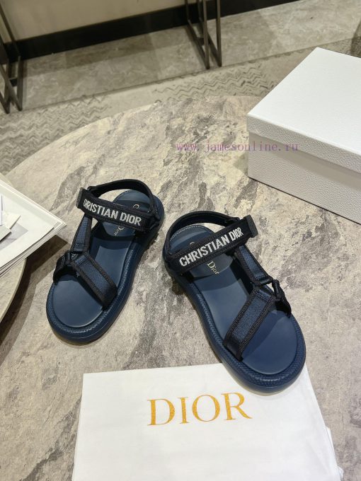 Classic upgrade with 2024 new color scheme Dior classic Velcro sandals and slippers series onn9zswdv - Image 3