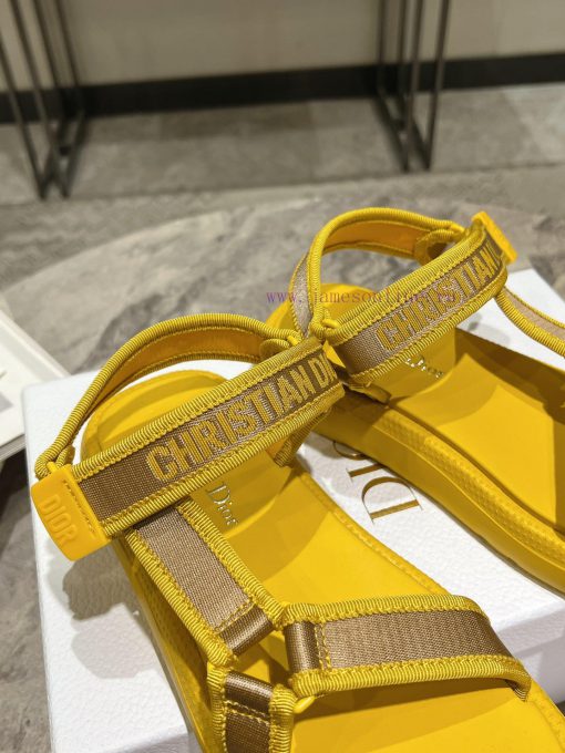 Classic upgrade with 2024 new color scheme Dior classic Velcro sandals and slippers series of5lcg88u - Image 8