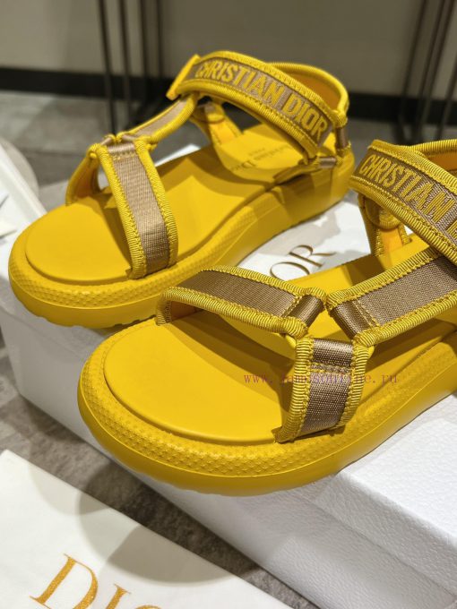 Classic upgrade with 2024 new color scheme Dior classic Velcro sandals and slippers series of5lcg88u - Image 9