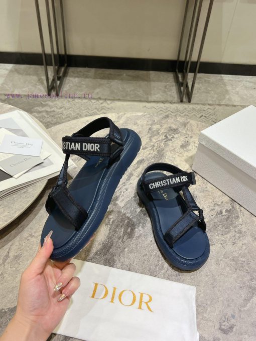 Classic upgrade with 2024 new color scheme Dior classic Velcro sandals and slippers series onn9zswdv - Image 5
