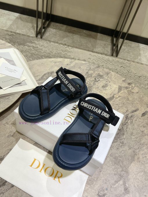 Classic upgrade with 2024 new color scheme Dior classic Velcro sandals and slippers series onn9zswdv - Image 6
