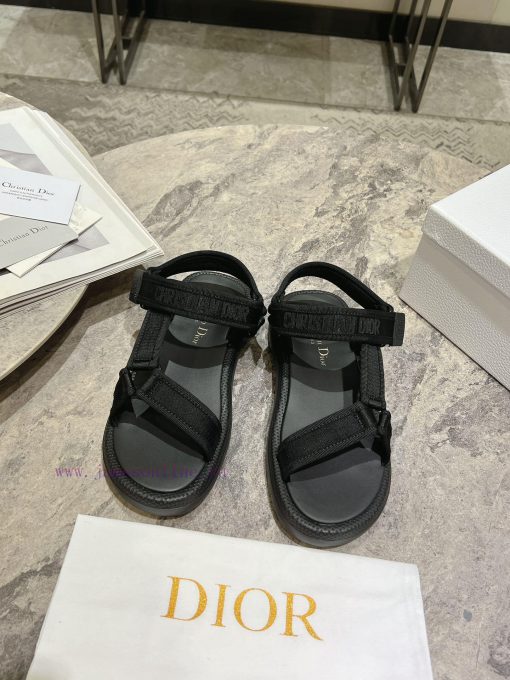 Classic upgrade with 2024 new color scheme Dior classic Velcro sandals and slippers series ogaom5fqp - Image 2