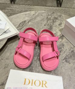 Classic upgrade with 2024 new color scheme Dior classic Velcro sandals and slippers series ohmg4z1rb