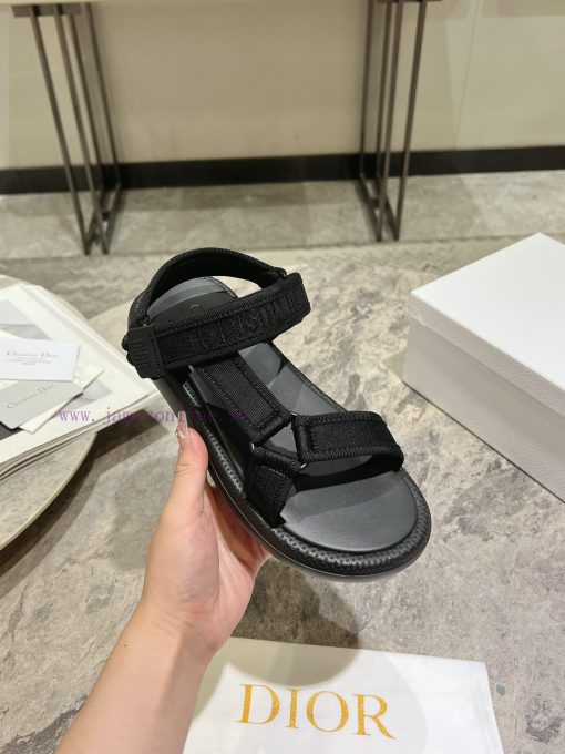 Classic upgrade with 2024 new color scheme Dior classic Velcro sandals and slippers series ogaom5fqp - Image 7