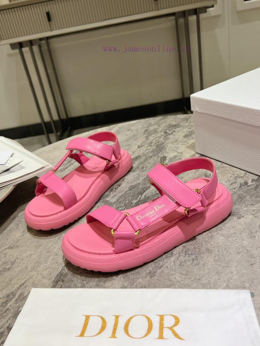 Classic upgrade with 2024 new color scheme Dior classic Velcro sandals and slippers series ohmg4z1rb - Image 4
