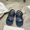Classic upgrade with 2024 new color scheme Dior classic Velcro sandals and slippers series orl1908w4