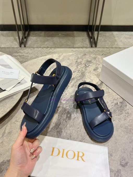 Classic upgrade with 2024 new color scheme Dior classic Velcro sandals and slippers series orl1908w4 - Image 5